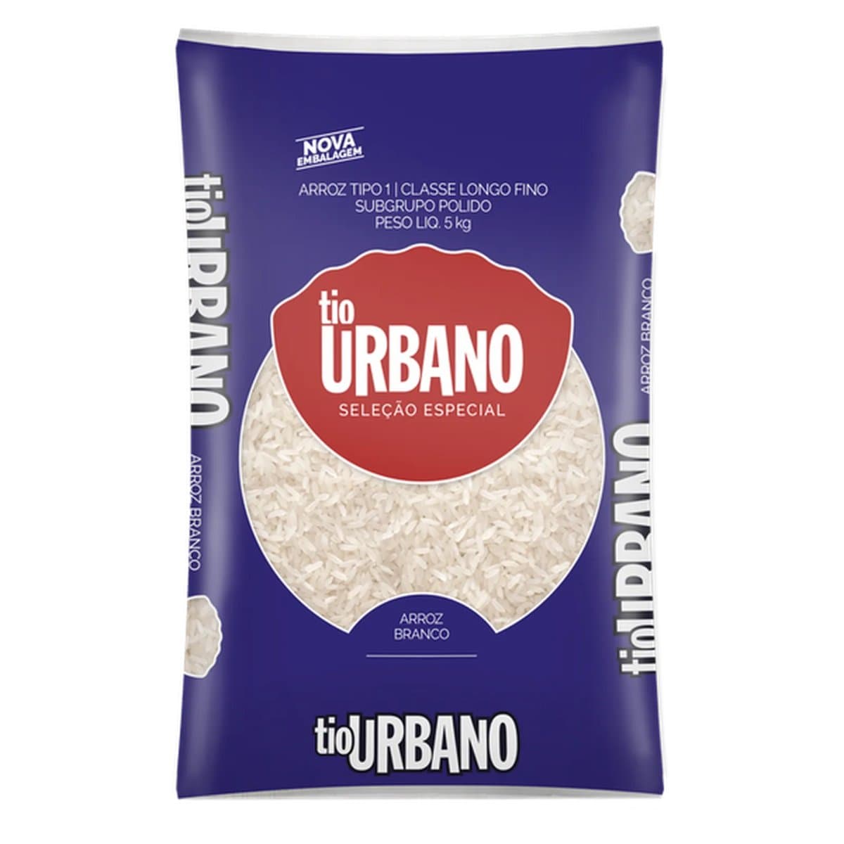 Arroz tio urbano branco
